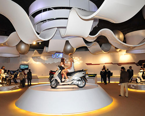 TVS Autoexpo - Stretch Ceiling Lacquer in event - Event