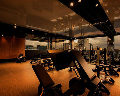 Haute Fitness - Stretch Ceiling Lacquer in Gym - Gym - Bangalore