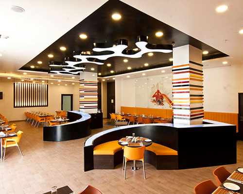 Curry House - Stretch Ceiling  Translucent with Backlighting in hospitality - Hospitality - Chennai