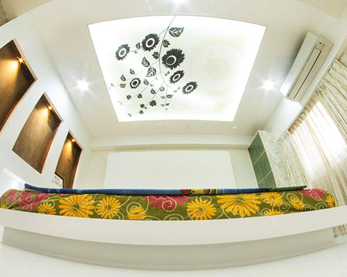 Stretch Ceiling  Printed Translucent with Backlighting in Residence - Residential - Bangalore