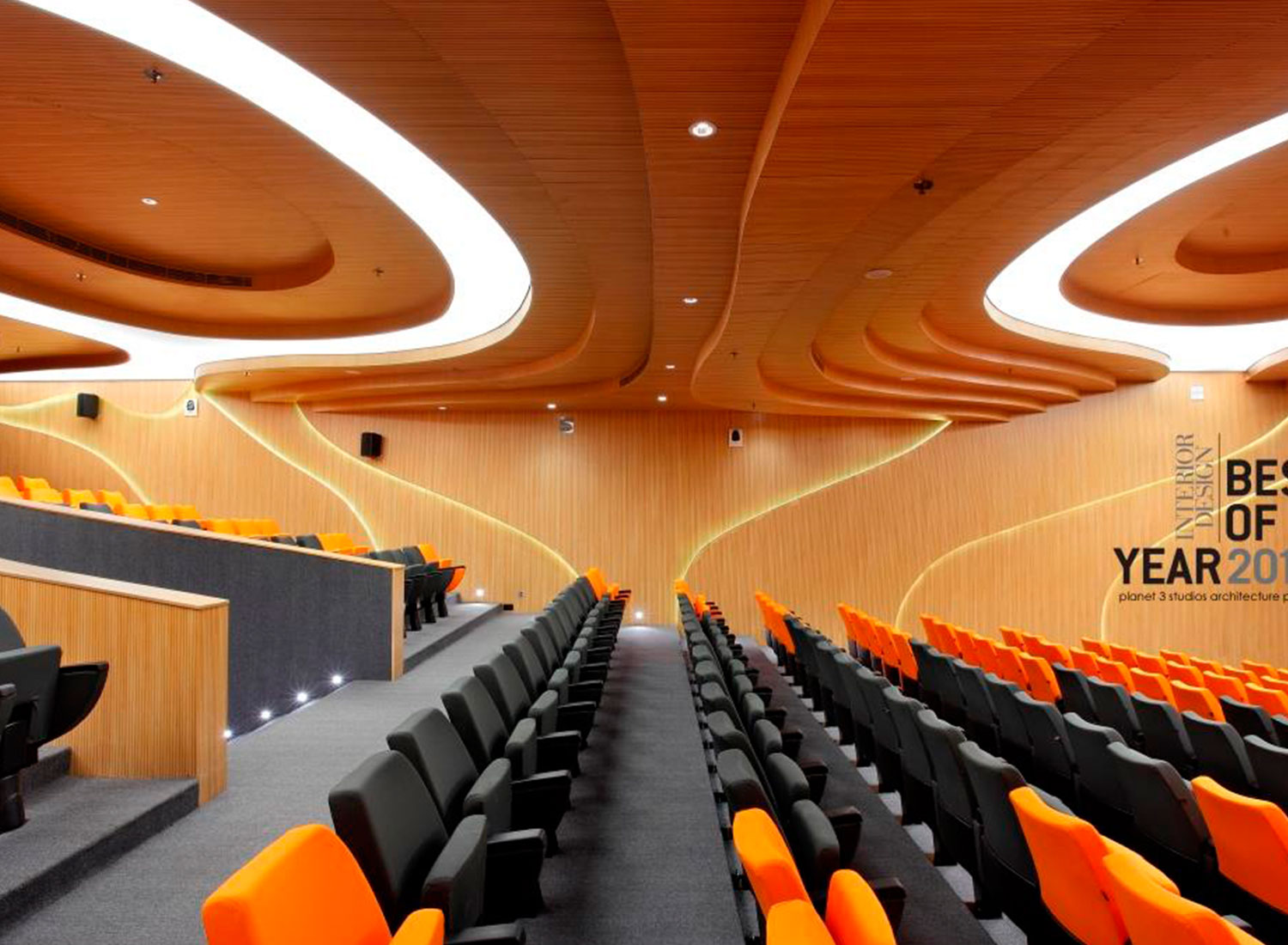 Vidyalankar - Stretch Ceiling Translucent with Backlighting in auditorium - Auditorium